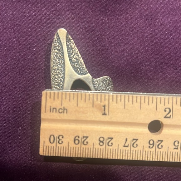 Vintage Silver Heart Brooch - Picture 7 of 17